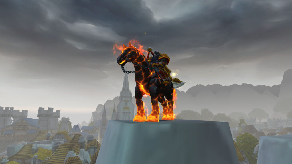 WoW fire horse